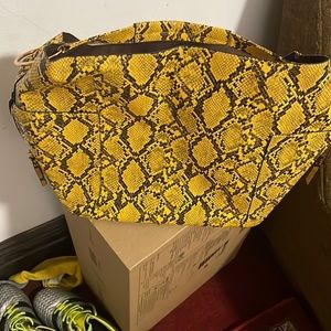 Two Snakeskin purses